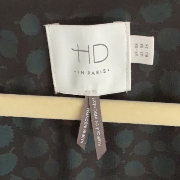 Anthropologie HD InParis Faux Wrap Dress Size 4 - Picture 3 of 7